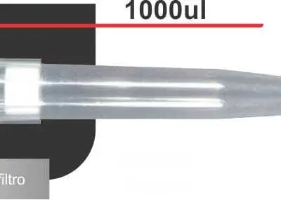 Ponteira com filro 1000ul Universal