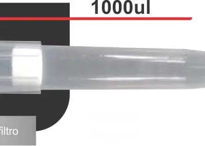 Ponteira com filro 1000ul Universal