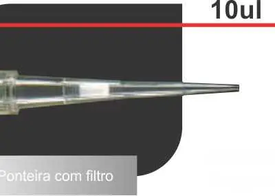 Ponteira com filro 10ul