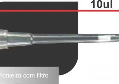 Ponteira com filro 10ul Ultra Micro