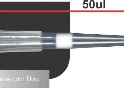Ponteira com filro 50ul Universal