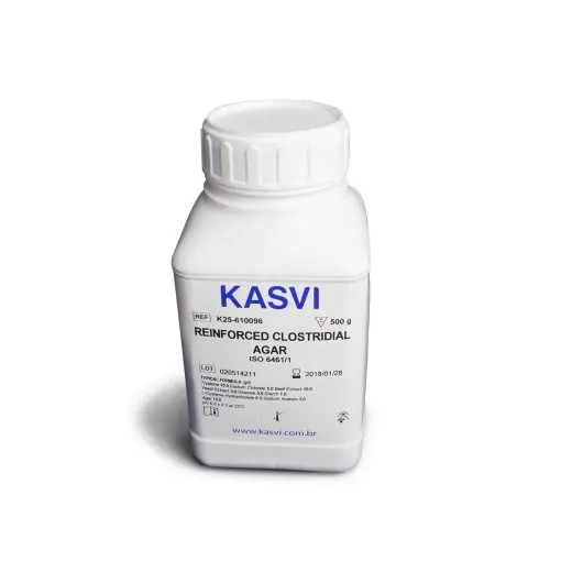 Agar Clostridial Reforçado - Frasco 500g - Kasvi