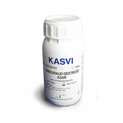 Agar Sabouraud Dextrose - Frasco 100g | Kasvi