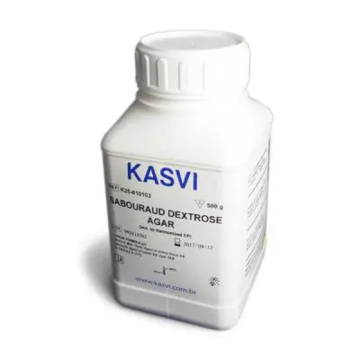 Agar Sabouraud Dextrose - Frasco 500g | Kasvi