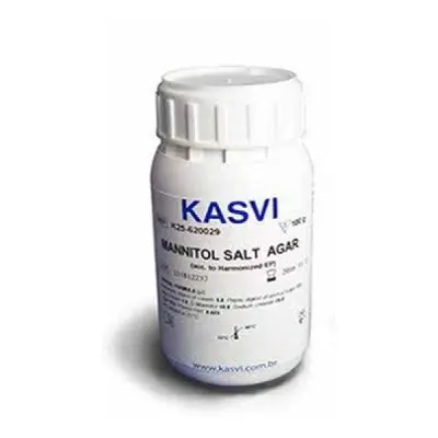 Agar Sal Manitol Base - Frasco 100g | Kasvi