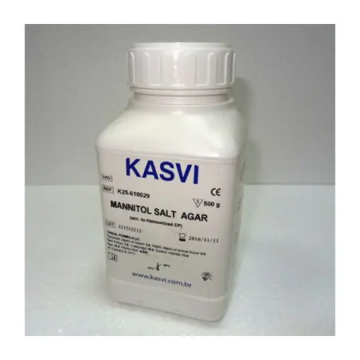 Agar Sal Manitol - Frasco 500g | Kasvi