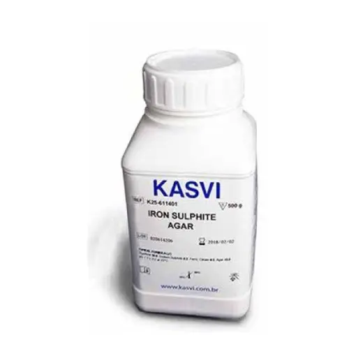 Agar Sulfito Ferro - Frasco 500g | Kasvi