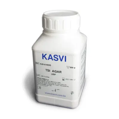 Agar Tríplice Açúcar Ferro (tsi) - Frasco 500g | Kasvi