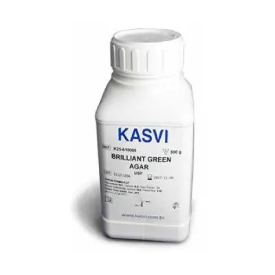 Agar Verde Brilhante - Frasco 500g | Kasvi