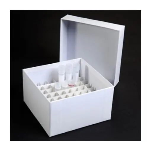 Caixa Fibra de Papelão para 49 Tubos 15ml | Kasvi