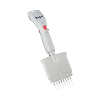 Micropipeta Eletrônica Multicanal 8 Canais - Volume 2-20µl | Kasvi