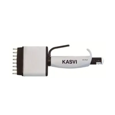 Micropipeta Multicanal - 8 Canais Volume 10-100µl - Autoclavável | Kasvi