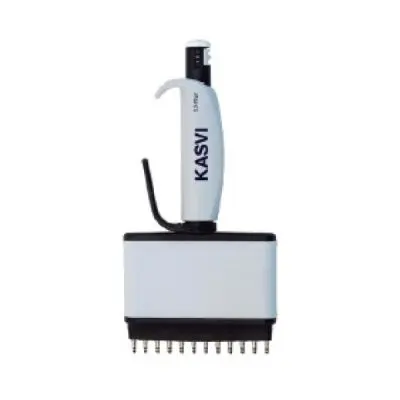 Micropipeta Multicanal - 8 Canais Volume 20-200µl - Autoclavável | Kasvi