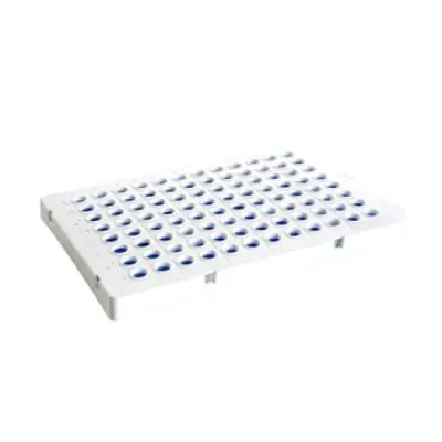Microplaca Qpcr Meia Borda 96 Pçs Low Profile Branca | Kasvi