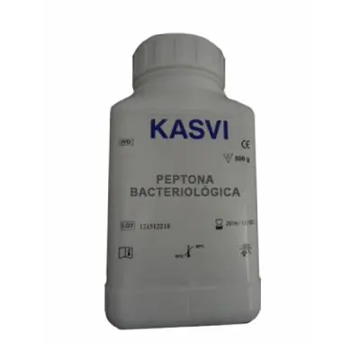 Peptona Bacteriológica - Frasco 500g | Kasvi