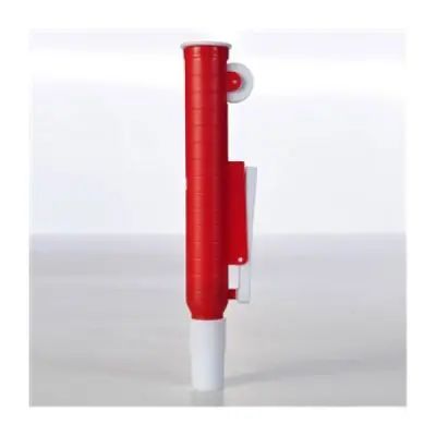 Pipetador de Volumes Manual Pi-pump 25ml - Vermelho | Kasvi