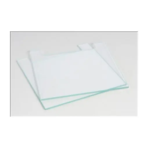 Placa de Vidro 10x10cm Entalhada com Espaçadores de 1,5mm | Kasvi