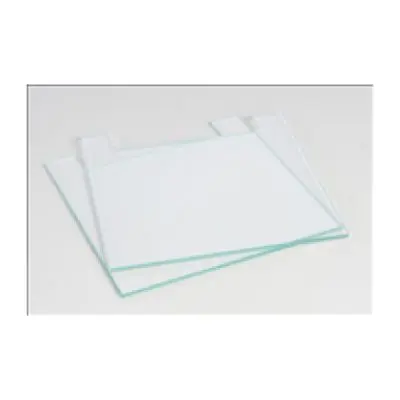 Placa de Vidro 10x10cm Entalhada com Espaçadores de 1mm | Kasvi