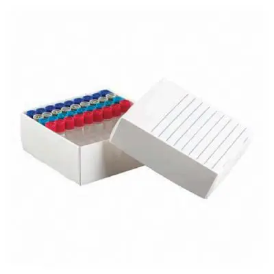 Caixa de polipropileno para 81 microtubos de 1,5 a 2,0 ml | KASVI