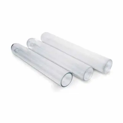Tubo de Ensaio Transparente em Poliestireno – Fundo Redondo – 12x75mm – Capacidade 5mL – Caixa com 1000 Unidades – Modelo K30-1275PS | KASVI