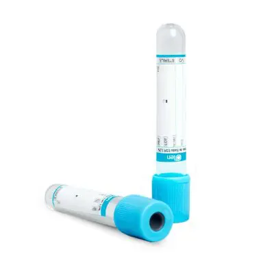 Tubo de coleta citrato de sódio 3,2% (1:9) 13 x 75 3,6 ml 100 un/rack - Kasvi