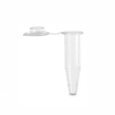 Microtubo tipo Eppendorf - Volume 1,5 mL - Cor Transparente - Graduado - Caixa com 500 Unidades - Modelo K6-0150 | Kasvi
