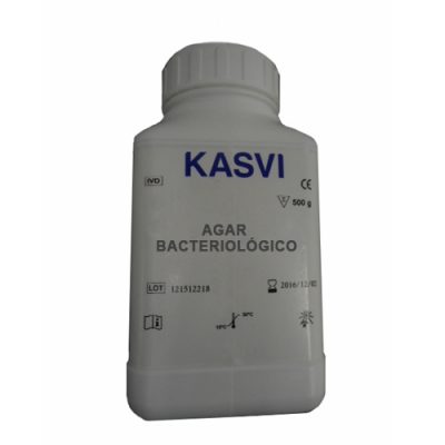 Agar Bacteriológico - Frasco 500g - Kasvi