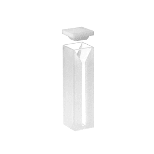 Cubeta em Vidro Óptico 2 Faces Polidas Passo 10mm Volume 0,7ml | Kasvi